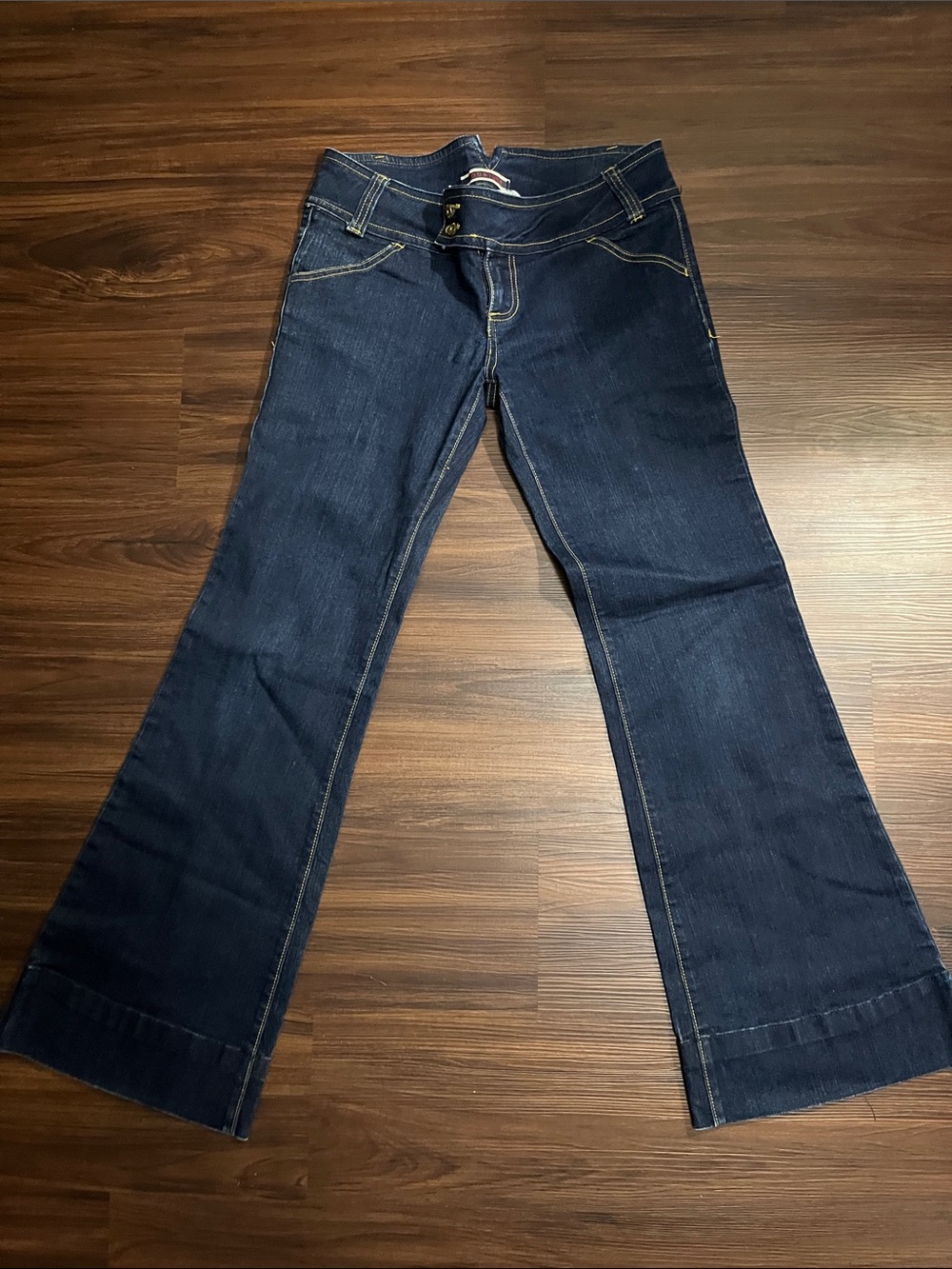 Younique Dark Blue Women's Bootcut Jeans